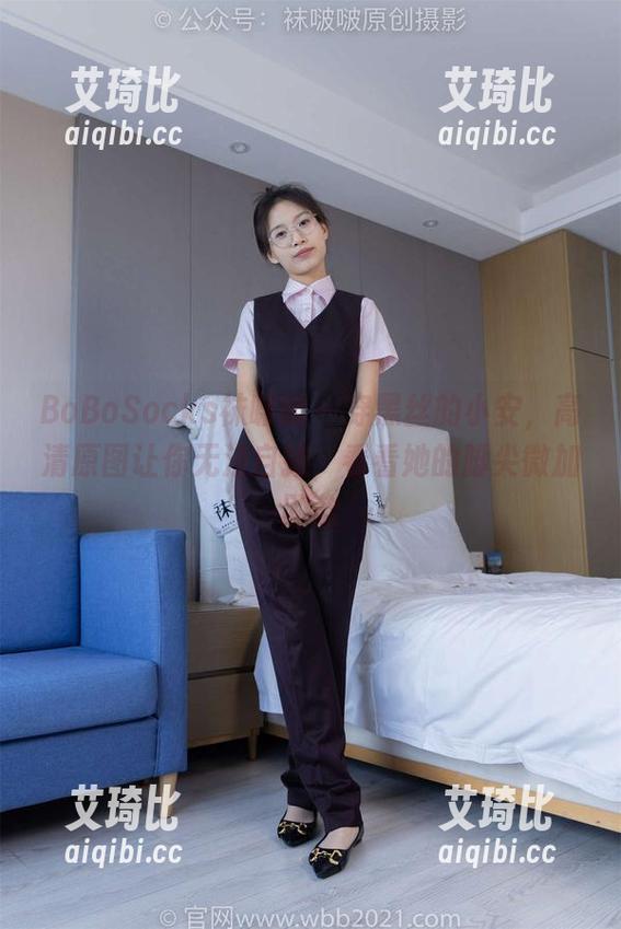BoBoSocks袜啵啵 - 穿黑丝的小安，高清原图让你无法自拔，看看她的脚尖微加固款