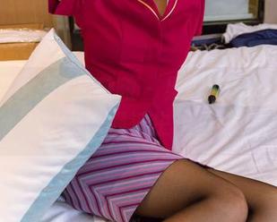 BoBoSocks袜啵啵 – 果果的黑色网袜写真，偷得浮生半日闲