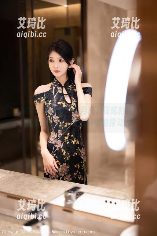 XIAOYU语画界 - 在月光下探秘豹纹：月音瞳的写真，给你满满的撩动感