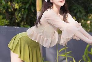 Xiuren秀人网 – 看，MODEL伊若运动的样子：每一张都让你怀疑是运动还是在表演！下载吧！