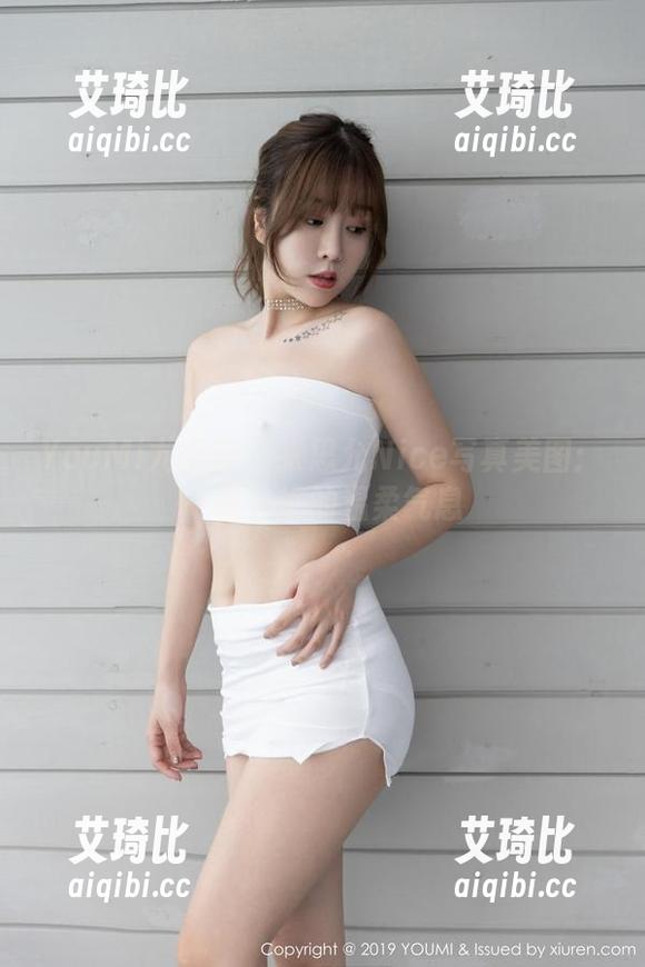 YouMi尤蜜荟 - 张思允Nice写真美图：一缕花嫁的温柔气息
